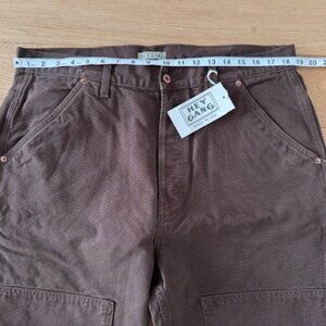 Hey Gang Carpenter Pants in Brown